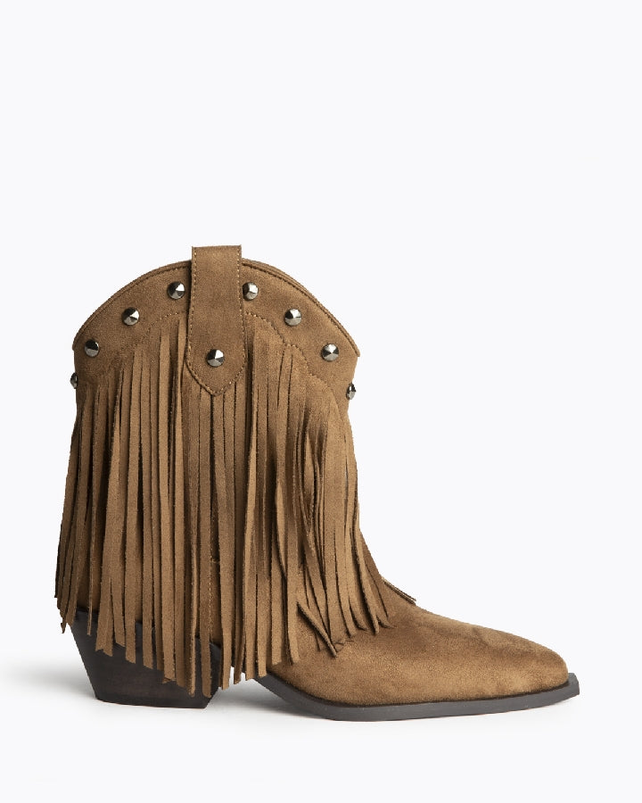 BOTÍN DIANA FLECOS CAMEL