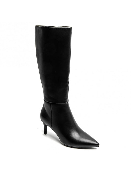 BOTA OLIVIA ALTA TACÓN KITTEN NEGRO