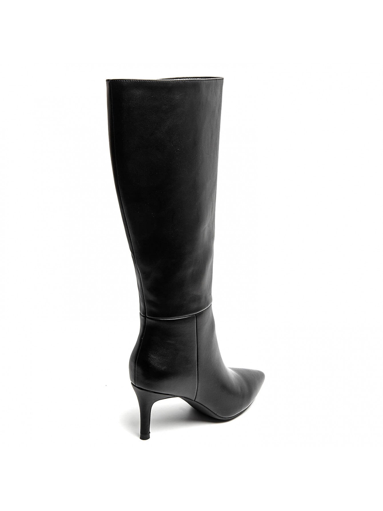 BOTA OLIVIA ALTA TACÓN KITTEN NEGRO