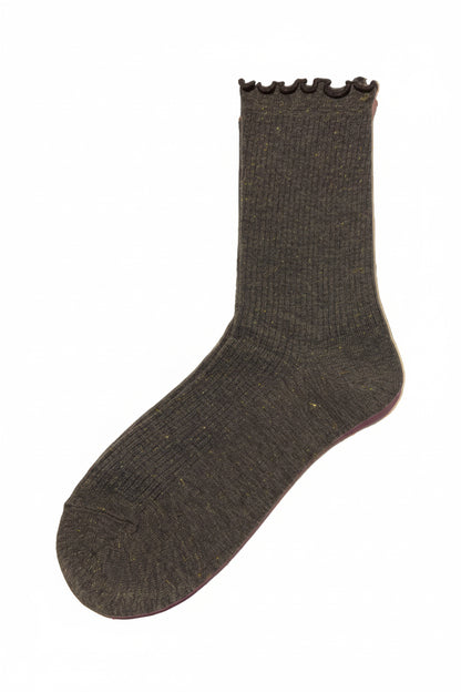 CALCETIN BRILLO AZUL MARINO Nº 7