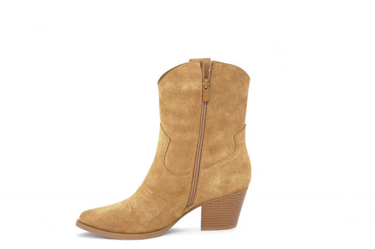 BOTIN PIEL COWBOY CAMEL