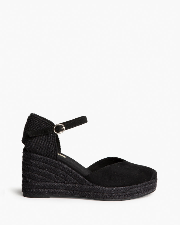 ALPARGATA CUÑA NEGRA