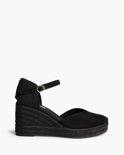 ALPARGATA CUÑA NEGRA