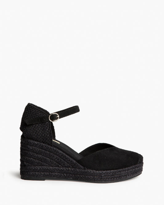 ALPARGATA CUÑA NEGRA