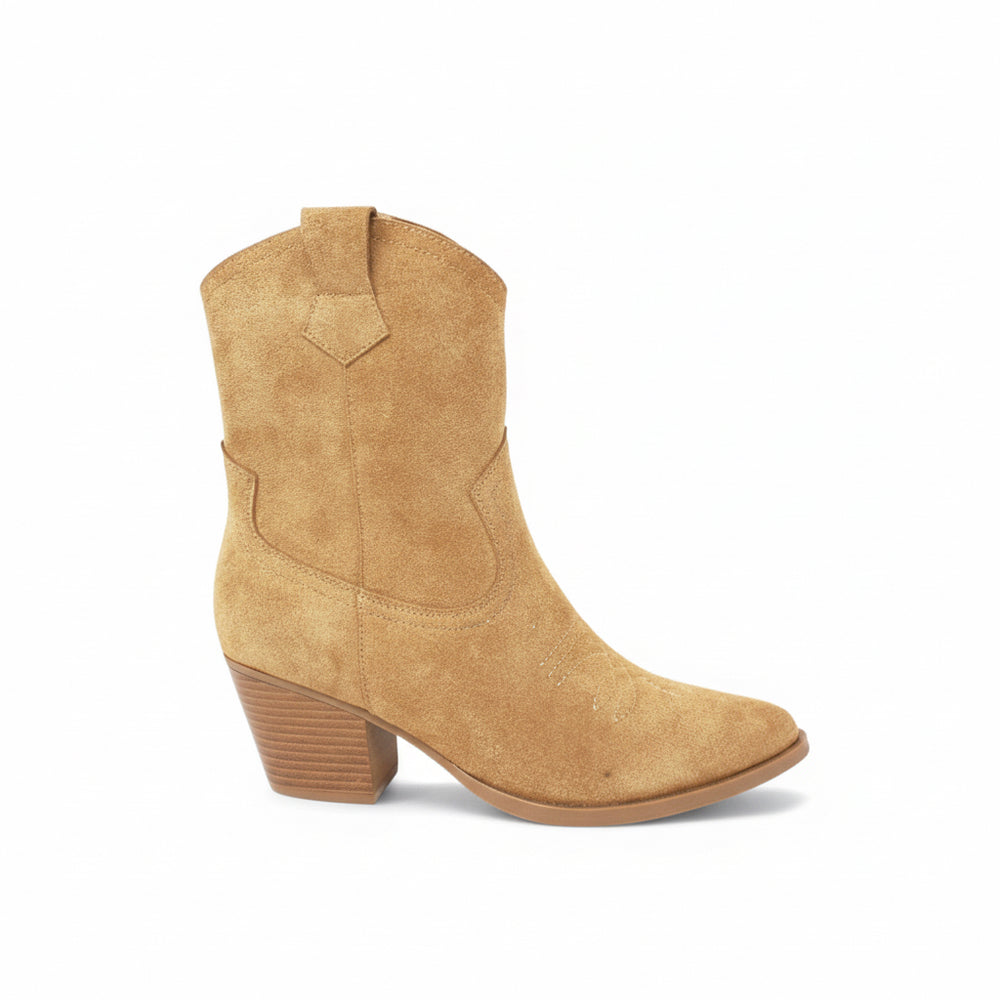 BOTIN PIEL COWBOY CAMEL