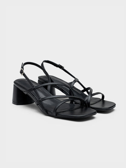 SANDALIA TACON DOLORES BLACK