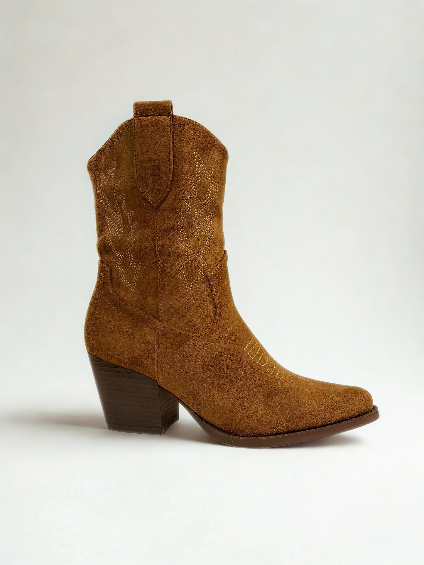 BOTÍN COWBOY KAROL CARAMEL