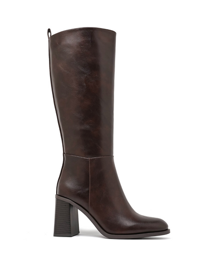 BOTAS ALTAS TACON AURELIA BROWN