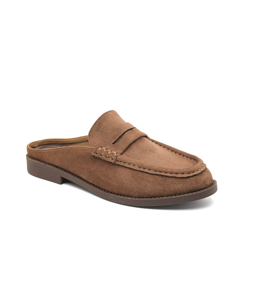 MOCASÍN MULE ANTELINA SADDLE MOKA