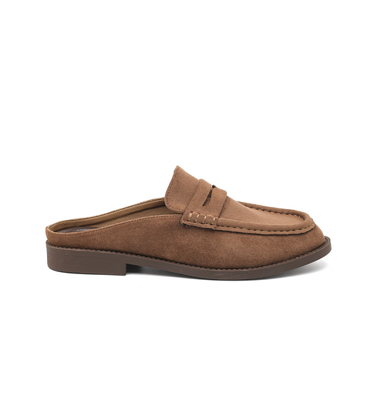 MOCASÍN MULE ANTELINA SADDLE MOKA