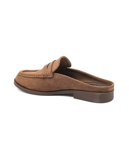 MOCASÍN MULE ANTELINA SADDLE MOKA