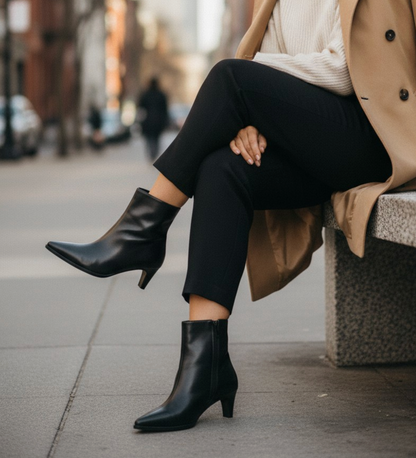 BOTIN TACON BAJO GLASGOW NEGRO