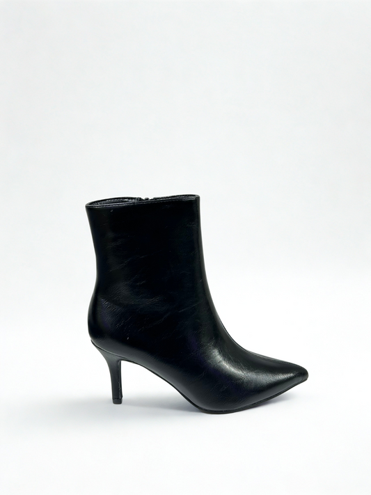 BOTÍN ALBA TACÓN KITTEN BLACK