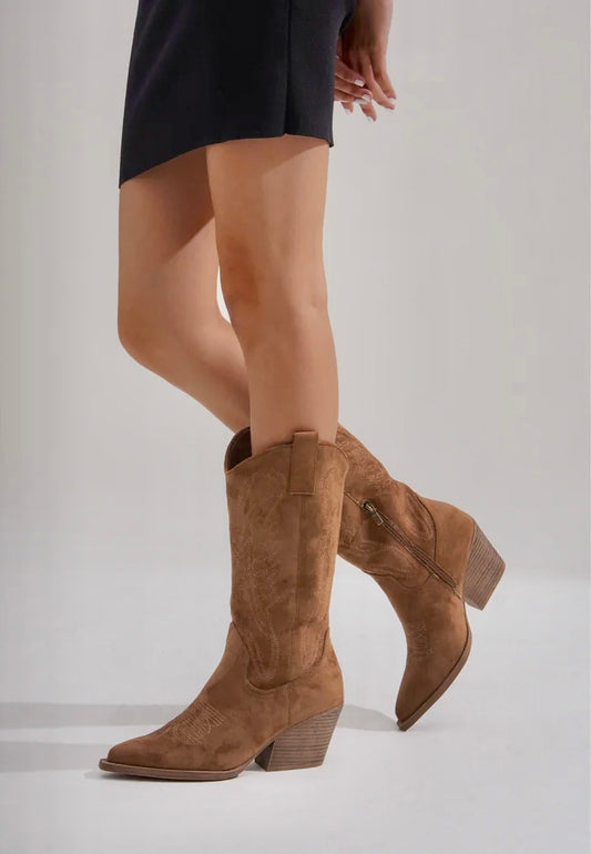 BOTA COWBOY EVA BROWN