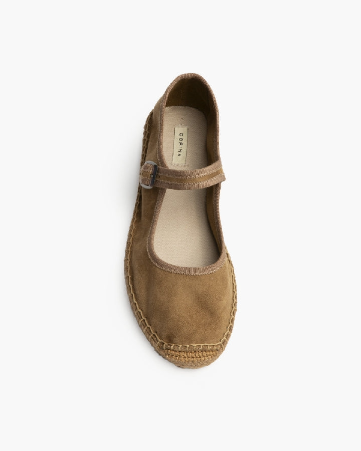ALPARGATA MERCEDITAS YUTE CAMEL