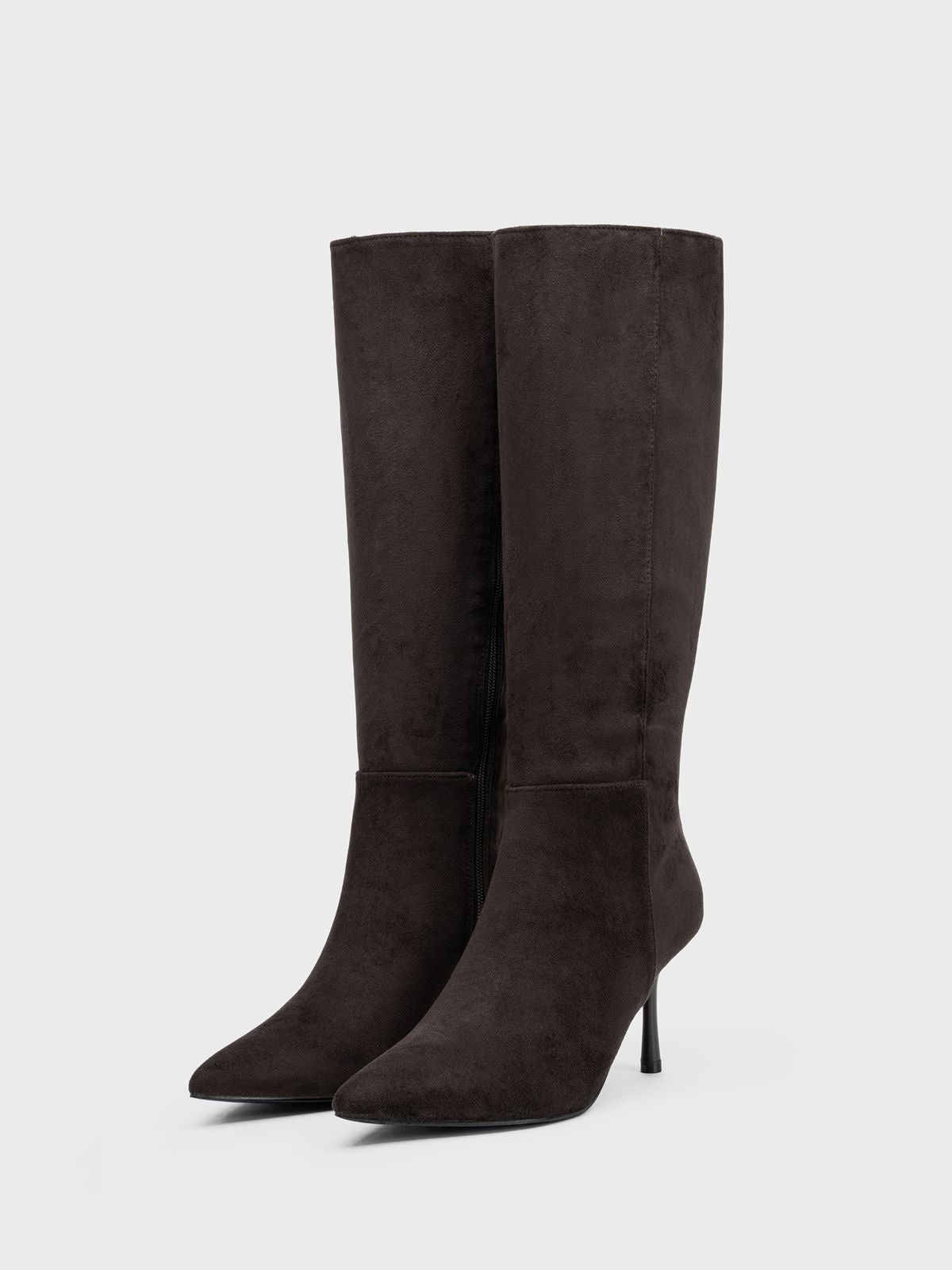 BOTAS ALTAS TACON FINO ANTELINA BROWN