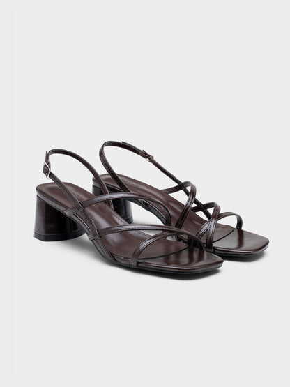 SANDALIA TACON DOLORES BROWN