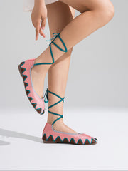 MERCEDITAS CROCHET ROMANA CORAL