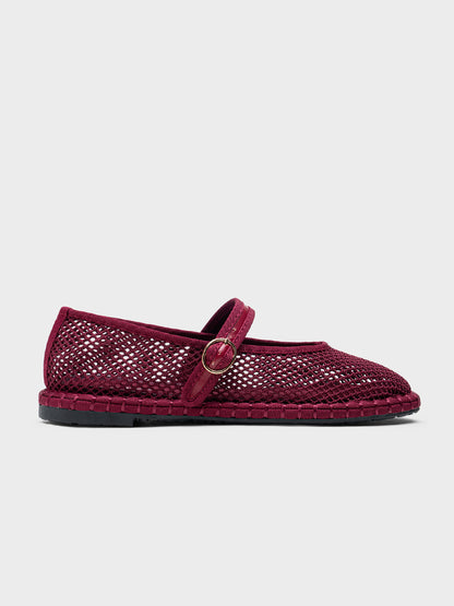 MERCEDITAS MESH REJILLA WINE