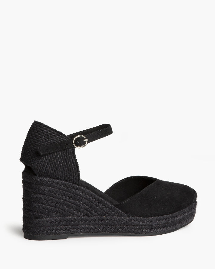 ALPARGATA CUÑA NEGRA