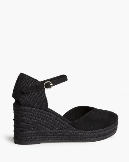ALPARGATA CUÑA NEGRA