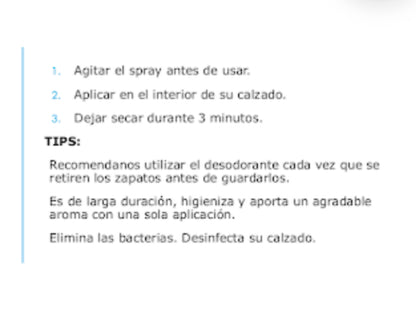SPRAY DESODORANTE 125 ml