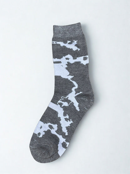 CALCETINES MANCHAS GRIS