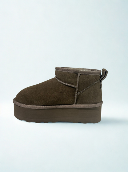 BOTÍN PELITO PIEL BROWN