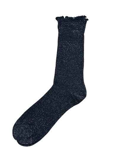 CALCETIN BRILLO AZUL Nº3