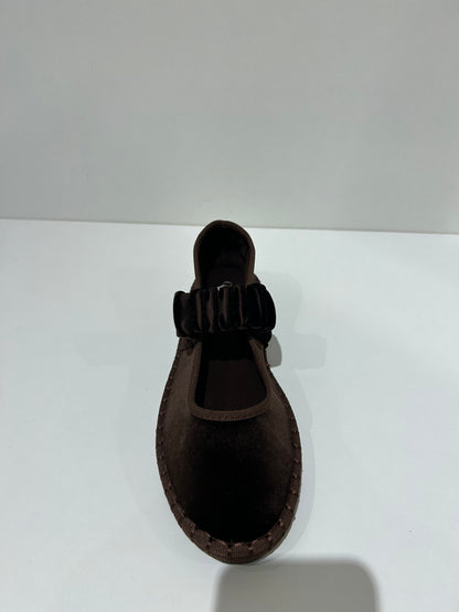 MERCEDITAS BEATRIZ CINTURÓN GOMA BROWN