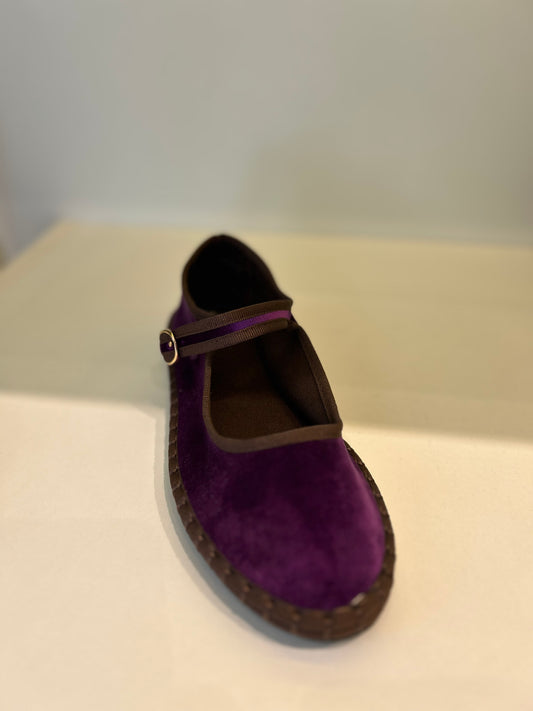 MERCEDITAS MIREIA TERCIOPELO PURPLE