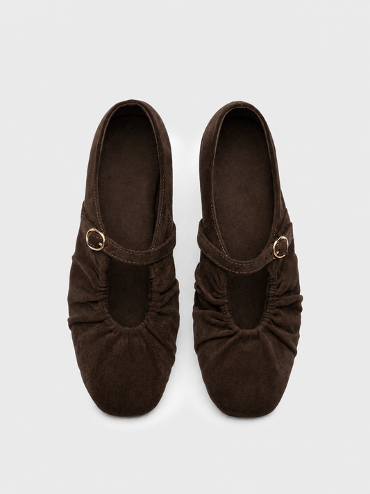 MERCEDITA PUNTA ARRUGADA BROWN