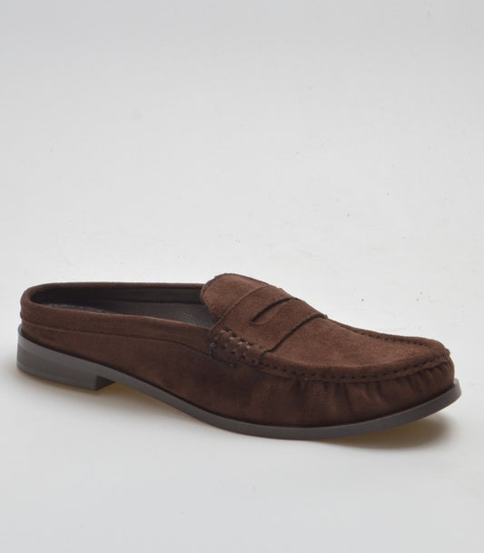 ZUECO MOCASÍN ANTIFAZ BROWN