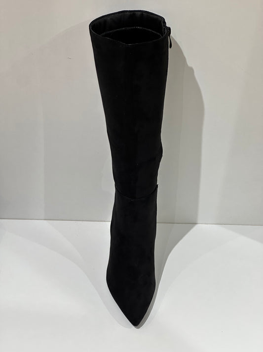 BOTA DIANA TACÓN KITTEN BLACK