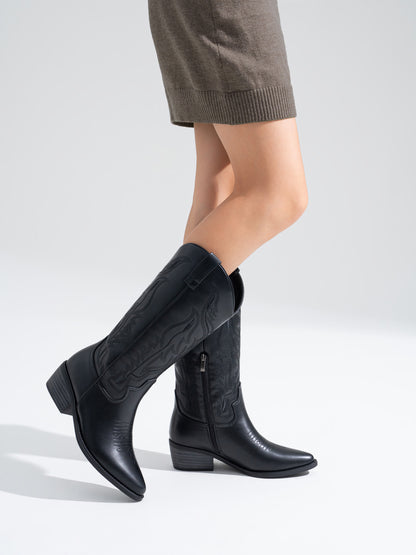 BOTAS COWBOY JALISCO BLACK