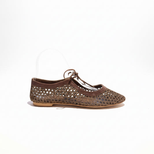 MERCEDITAS CALADAS RAFIA KHAKI