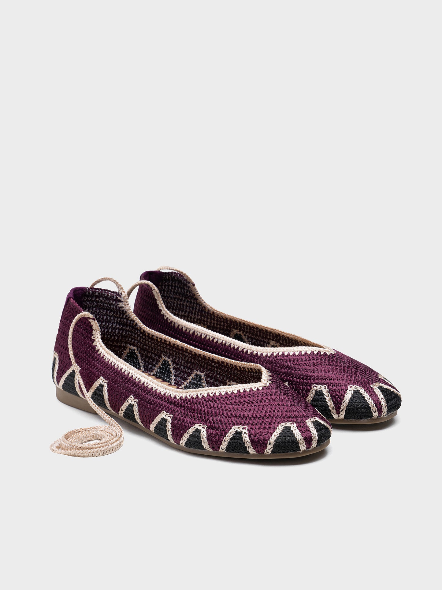 BAILARINA CROCHET ROMANA WINE C