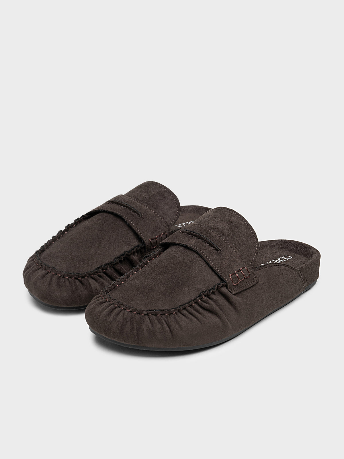 ZUECO ANCHO ANTIFAZ BROWN