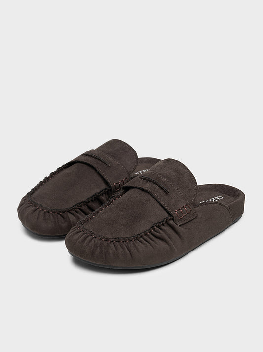 ZUECO ANCHO ANTIFAZ BROWN