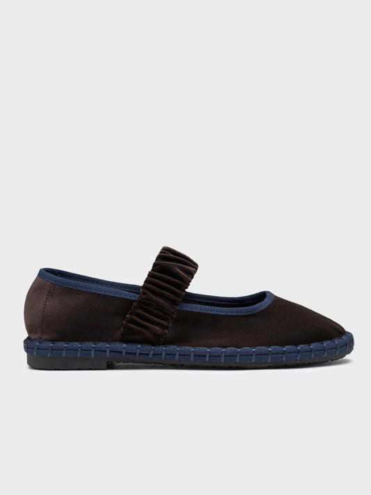 MERCEDITAS BEATRIZ GOMA BROWN/BLUE