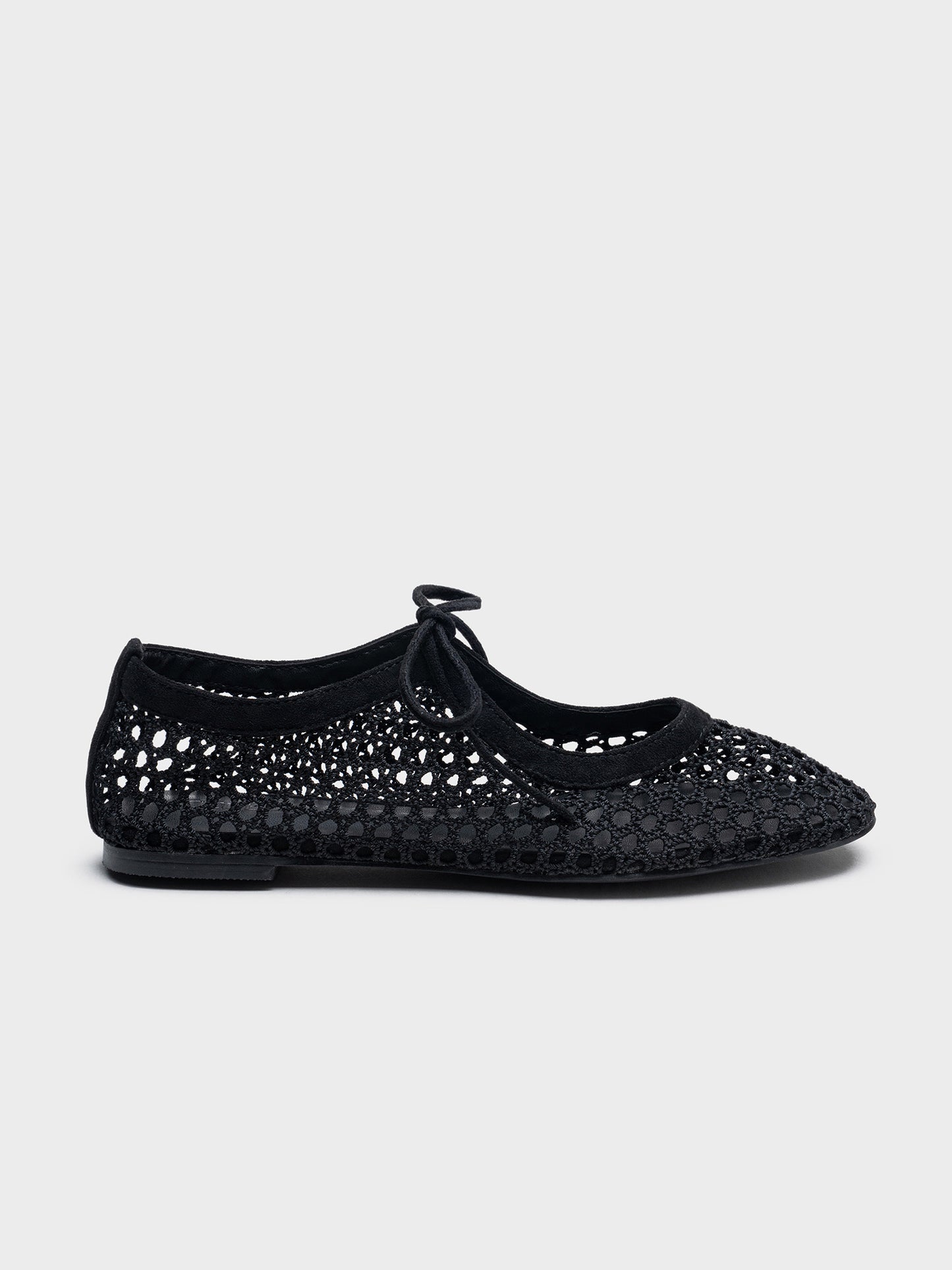 MERCEDITAS CALADAS RAFIA BLACK