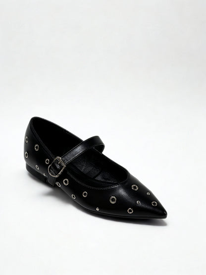 ZAPATO PLANO OJALES