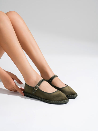 MERCEDITAS MIREIA TERCIOPELO GREEN