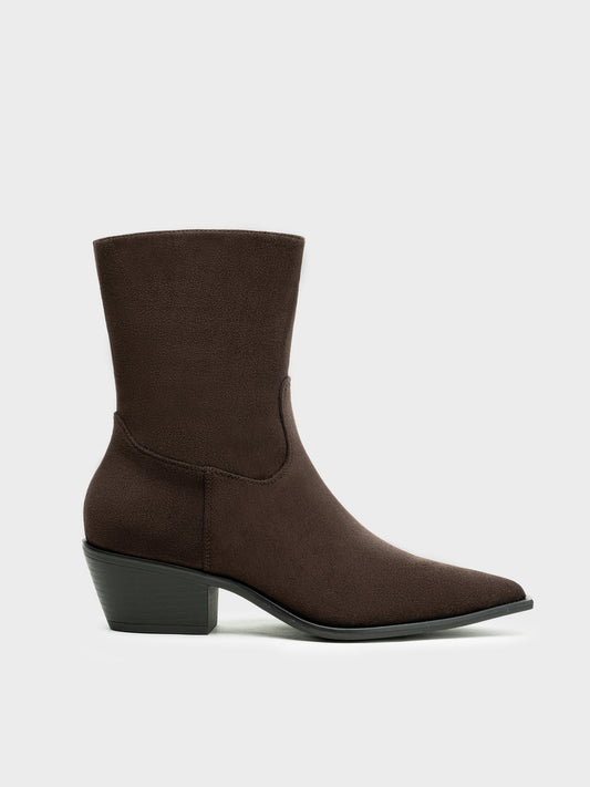 BOTIN COWBOY PUNTA BROWN