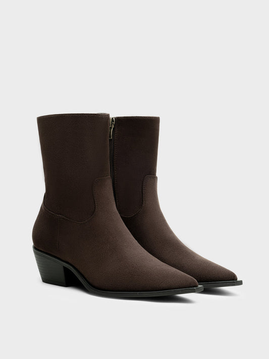 BOTIN COWBOY PUNTA BROWN