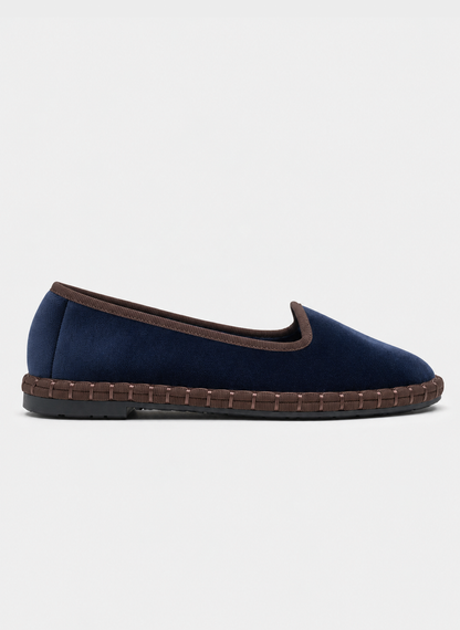 VENECIANA TERCIOPELO BLUE/BROWN