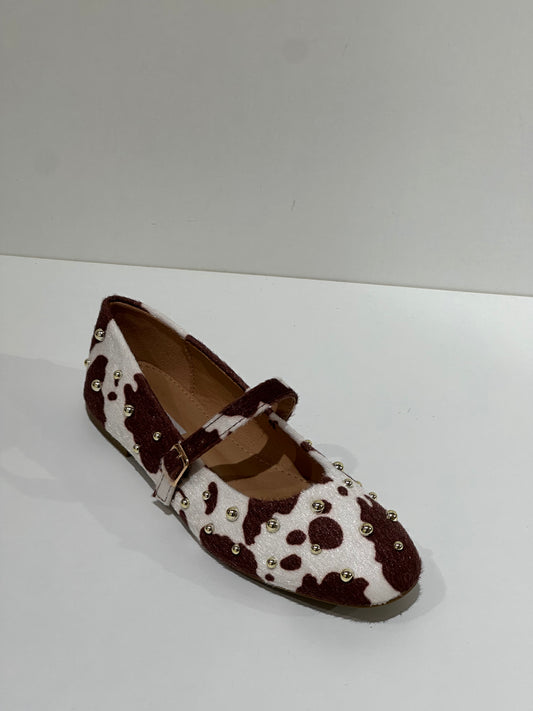 ZAPATO PLANO VACA