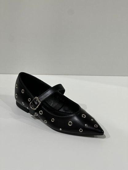 ZAPATO PLANO OJALES