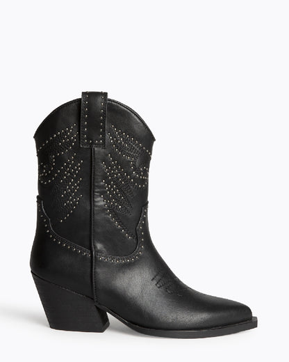 BOTIN COWBOY ROCK NEGRA