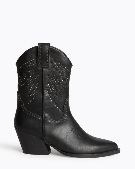 BOTIN COWBOY ROCK NEGRA